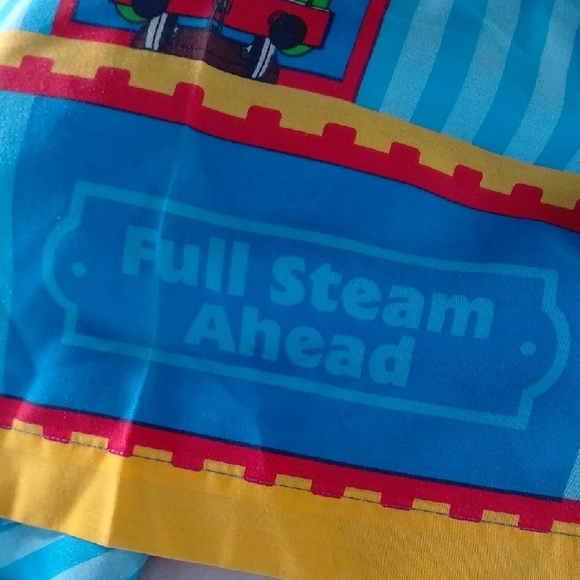 Vintage 1990s Thomas the Train & Friends Twin Bed Sheet 63” x 96” - Picture 6 of 10